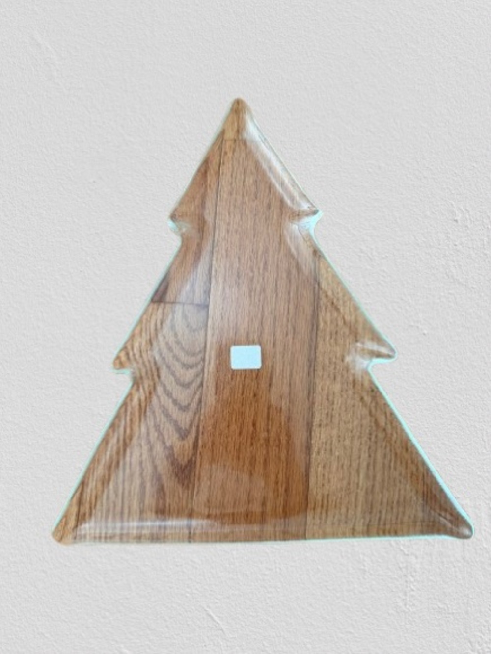 NWT Crate & Barrel HAMMRD GLASS TREE PLTR